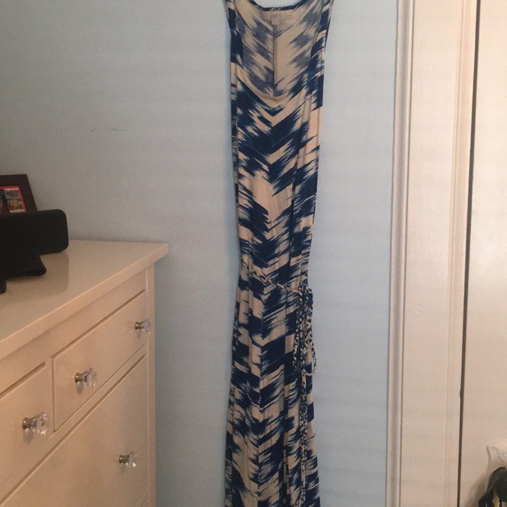 Blue maxi dress from loft